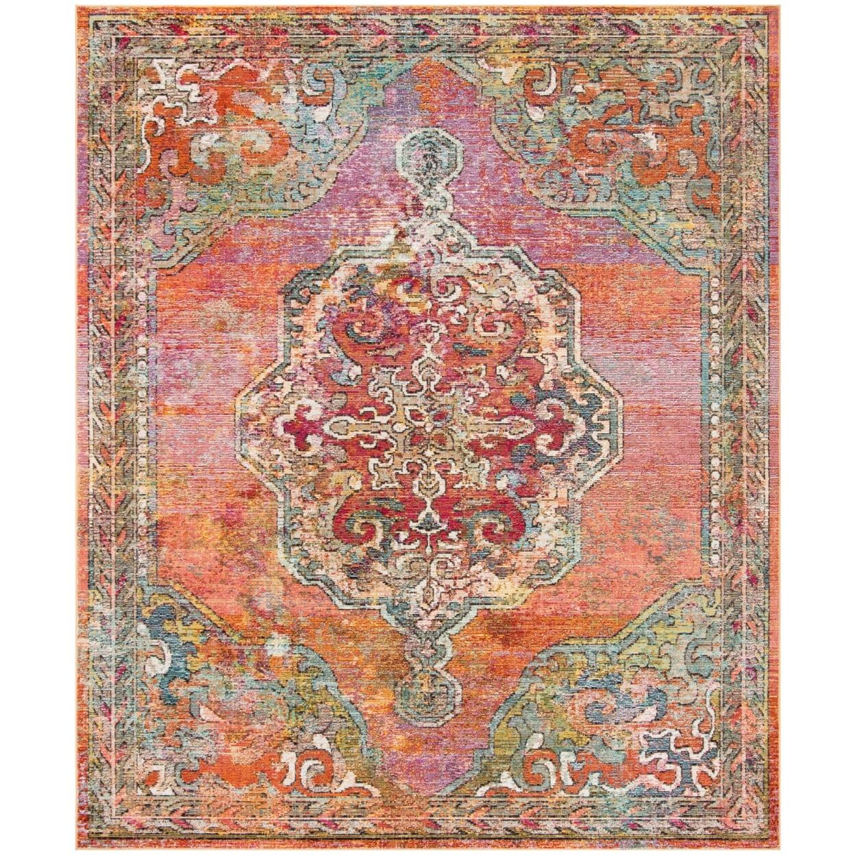 Crystal CRS502 Power Loomed Area Rug  - Safavieh