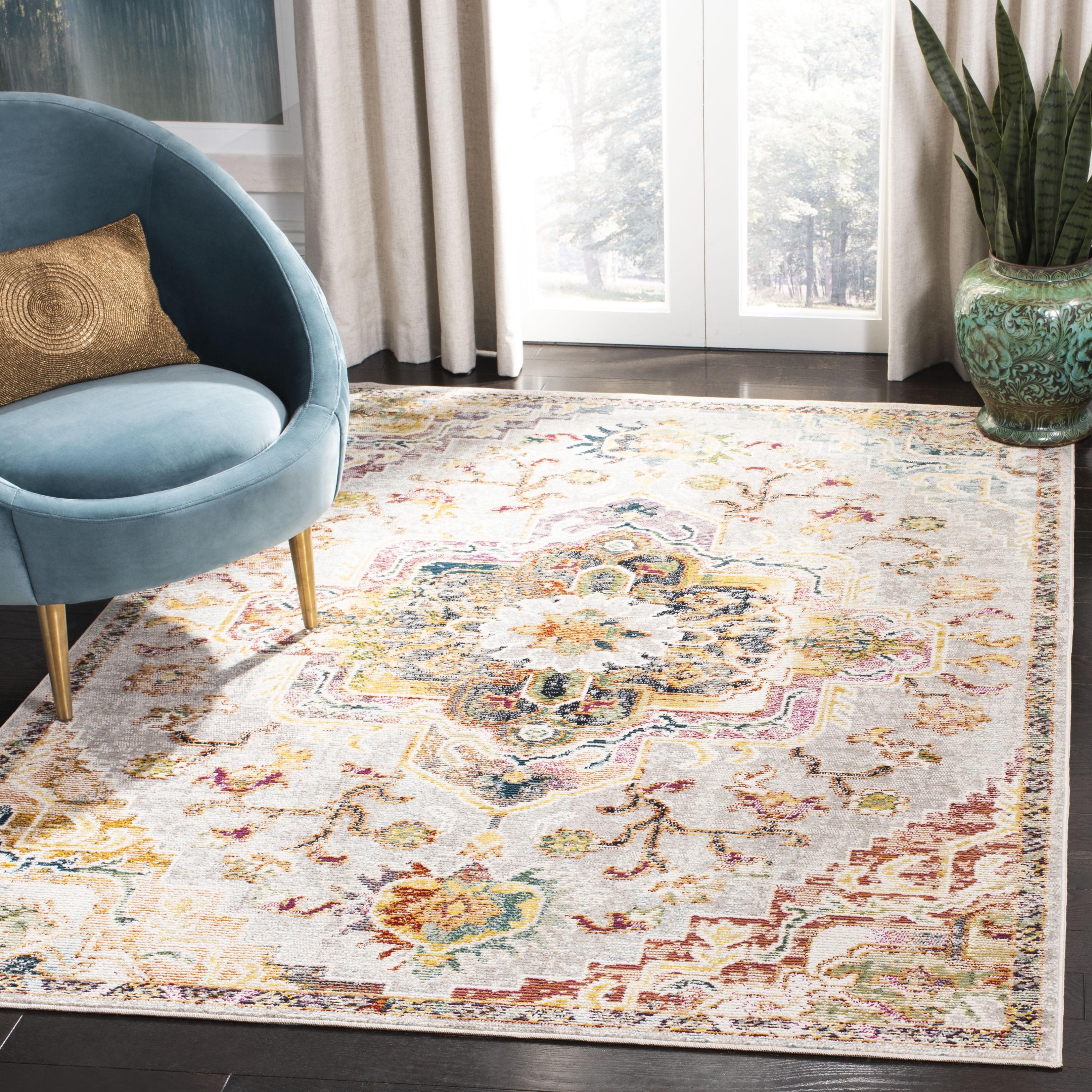 Crystal CRS501 Loomed Indoor Rug - Safavieh