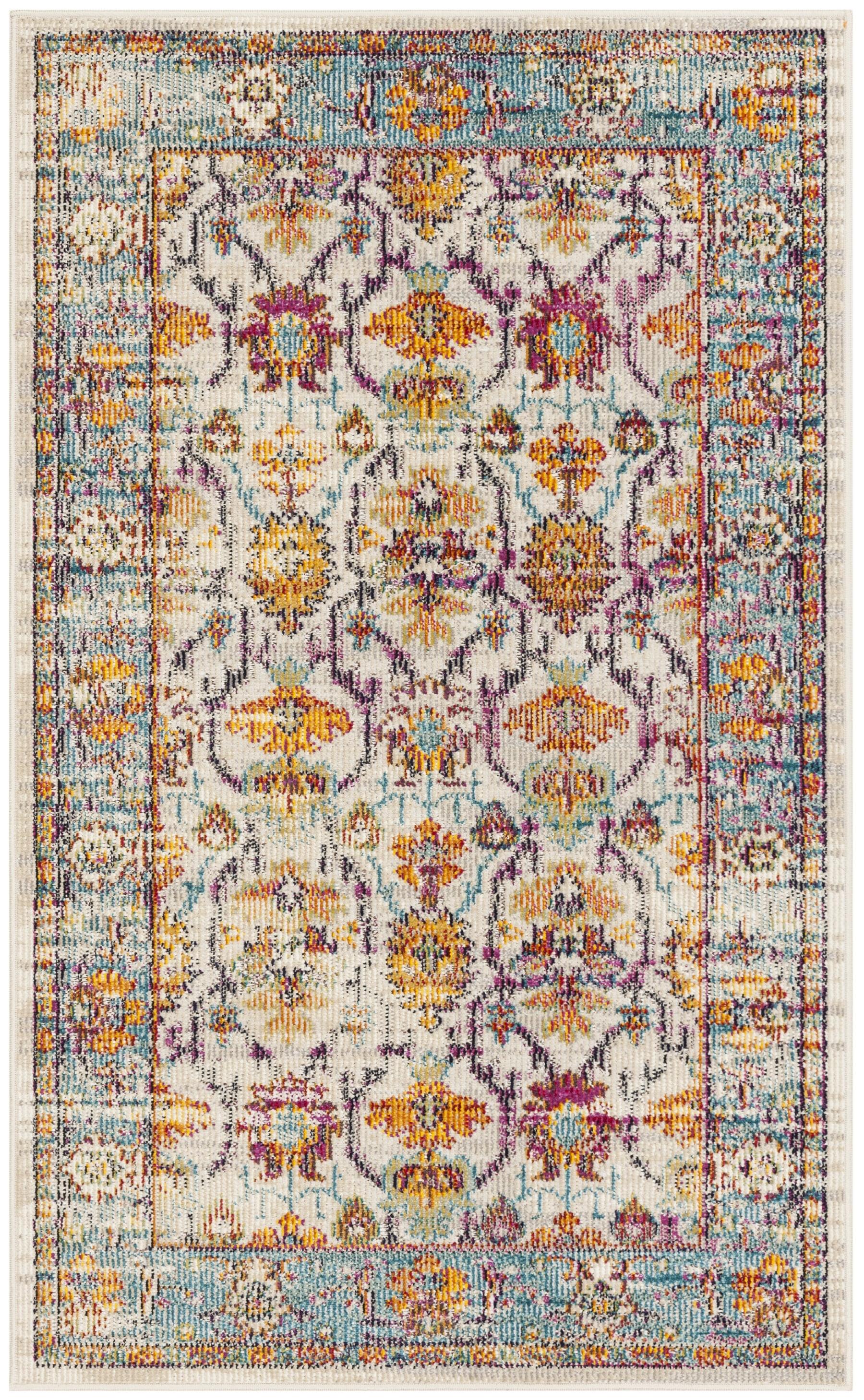 Safavieh 3' x 5' Multicolor Synthetic Area Rug