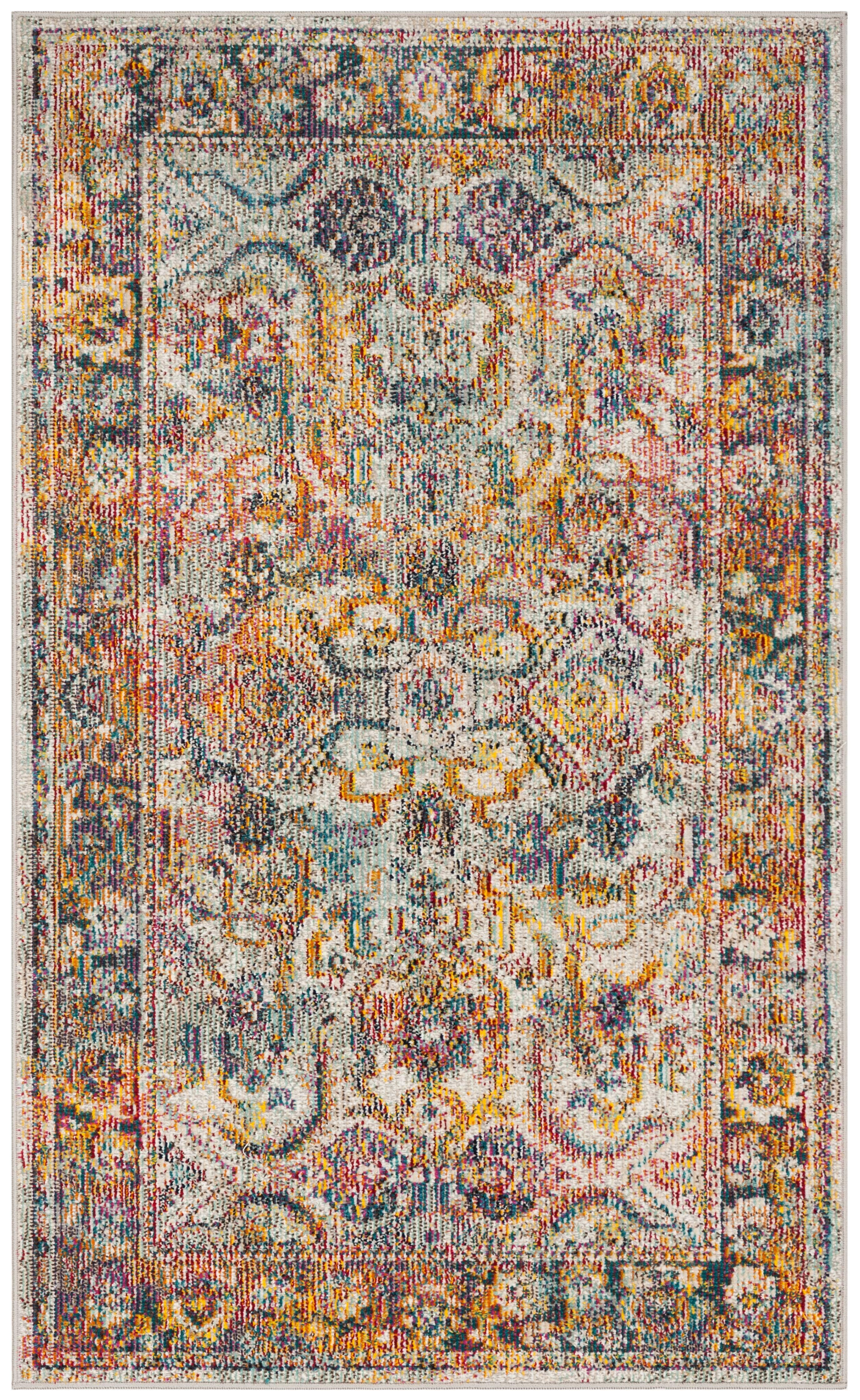 Crystal CRS504 Power Loomed Area Rug  - Safavieh