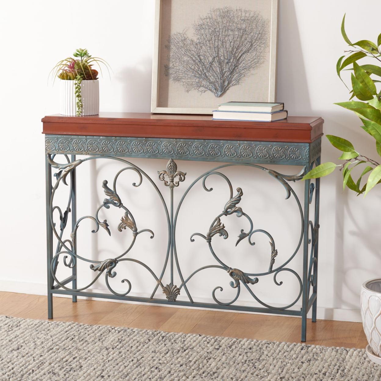 Cynthia Console Table - Brown - Safavieh