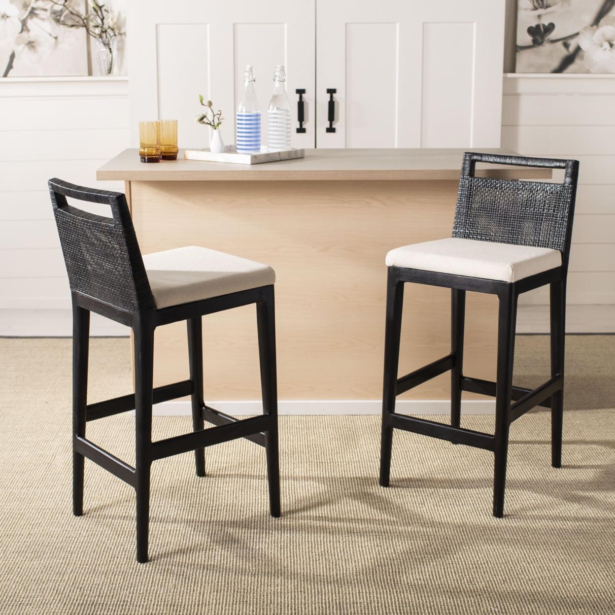 Darin Barstool - SEA4015 - Black/White - Safavieh