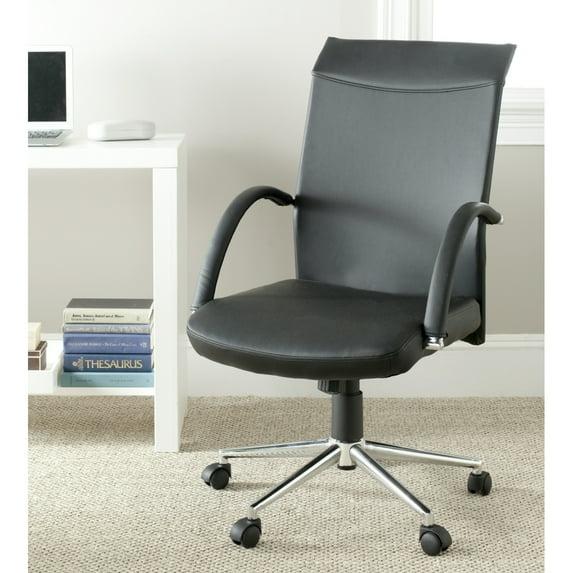 Dejana Desk Chair - Black - Safavieh