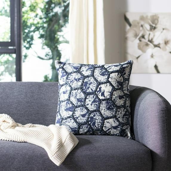 Safavieh Delra Embroidered Cotton Throw Pillow