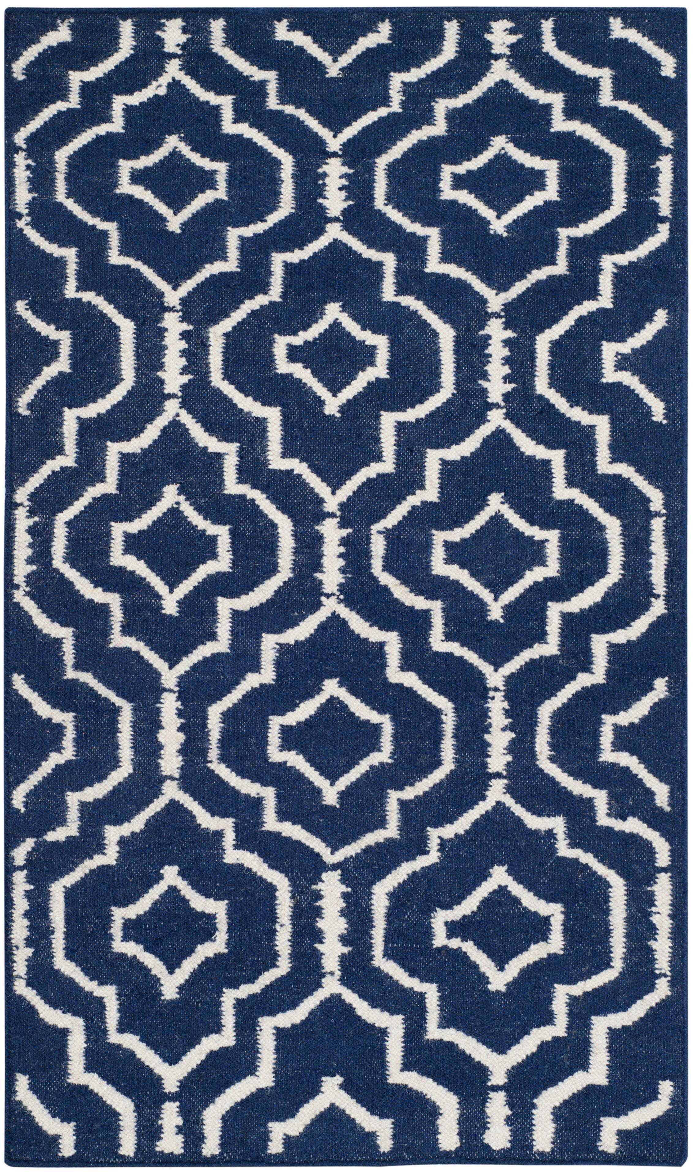 Dhurries DHU637 Hand Woven Area Rug  - Safavieh