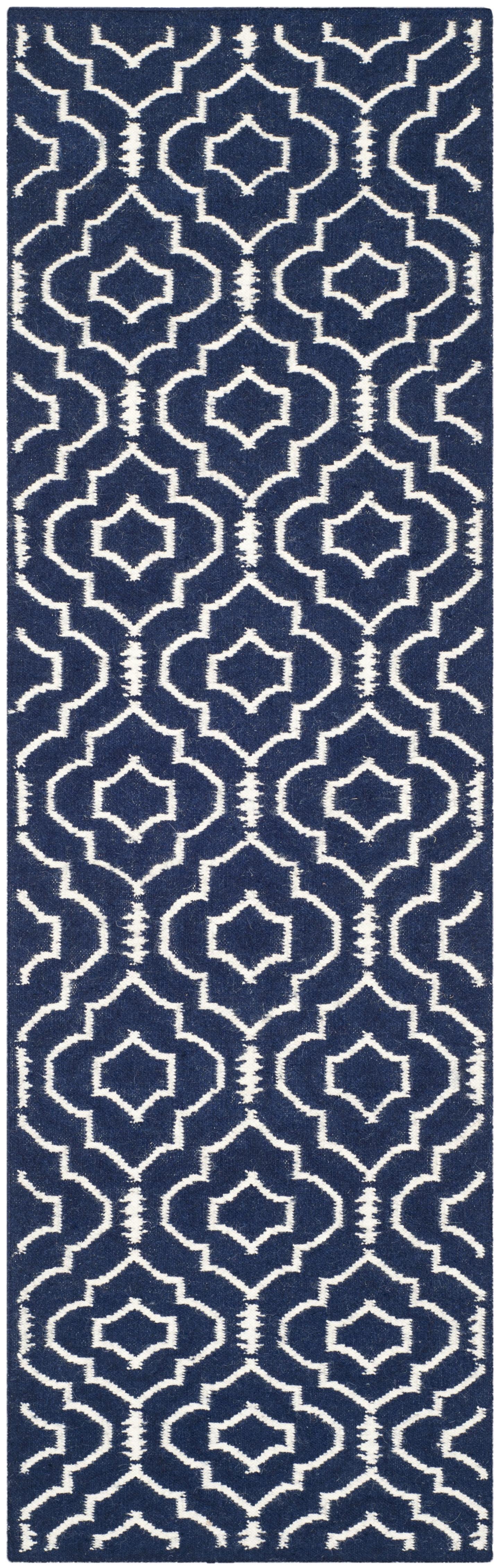 Dhurries DHU637 Hand Woven Area Rug  - Safavieh