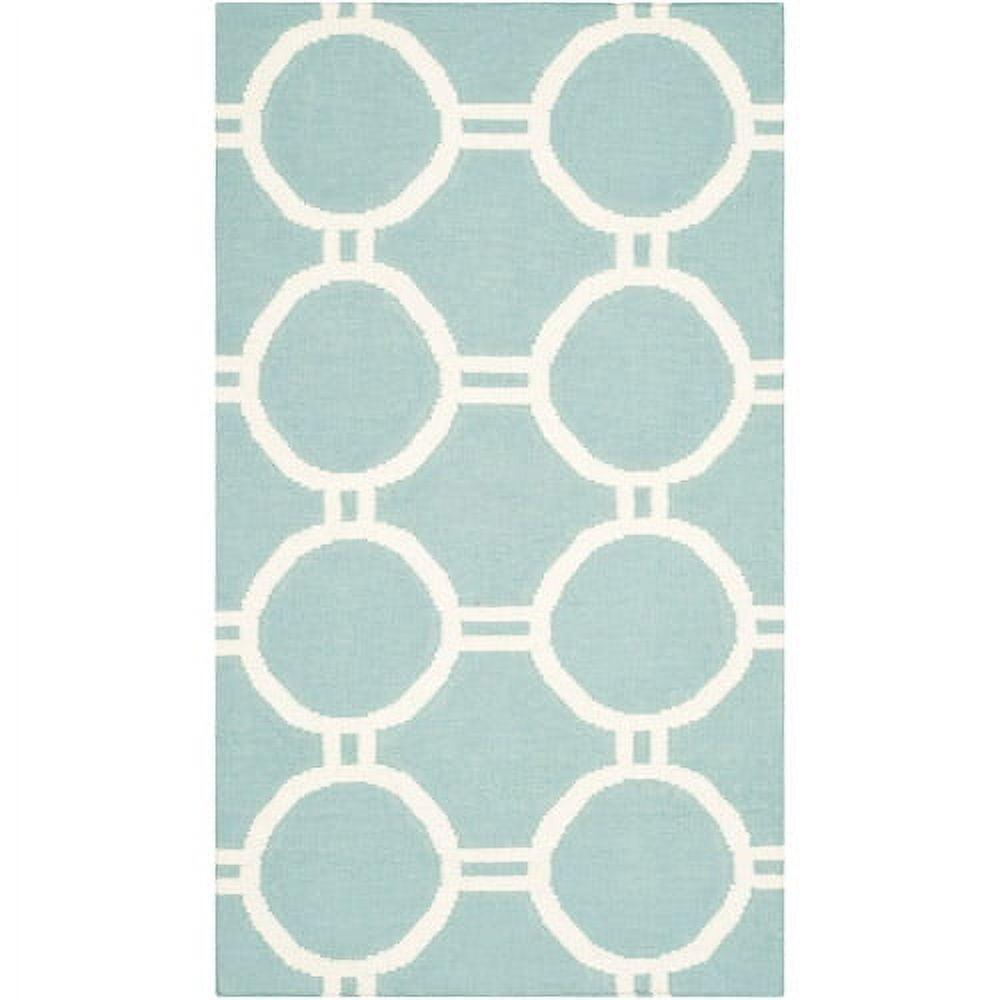 Dhurries DHU636 Hand Woven Area Rug  - Safavieh