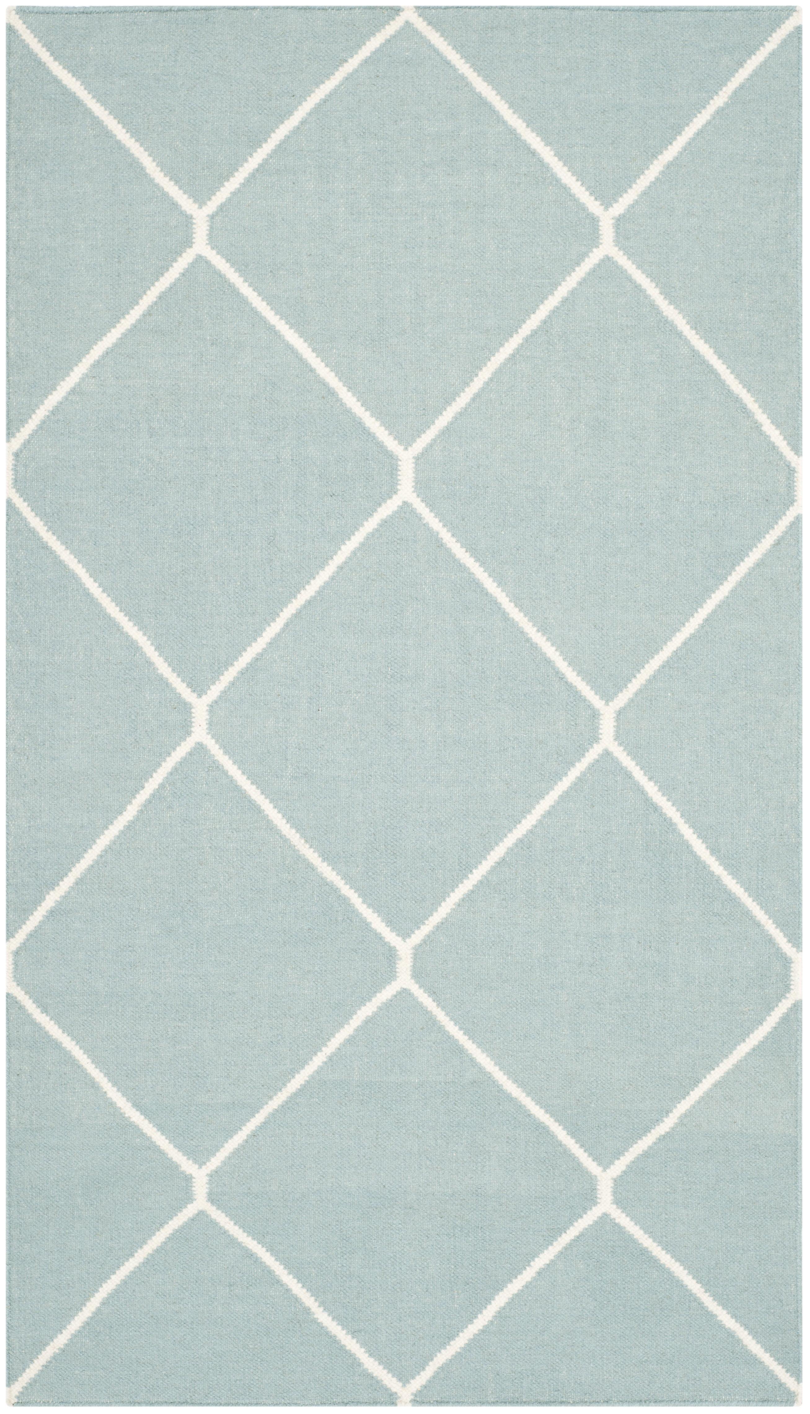 Dhurries DHU635 Hand Woven Area Rug  - Safavieh