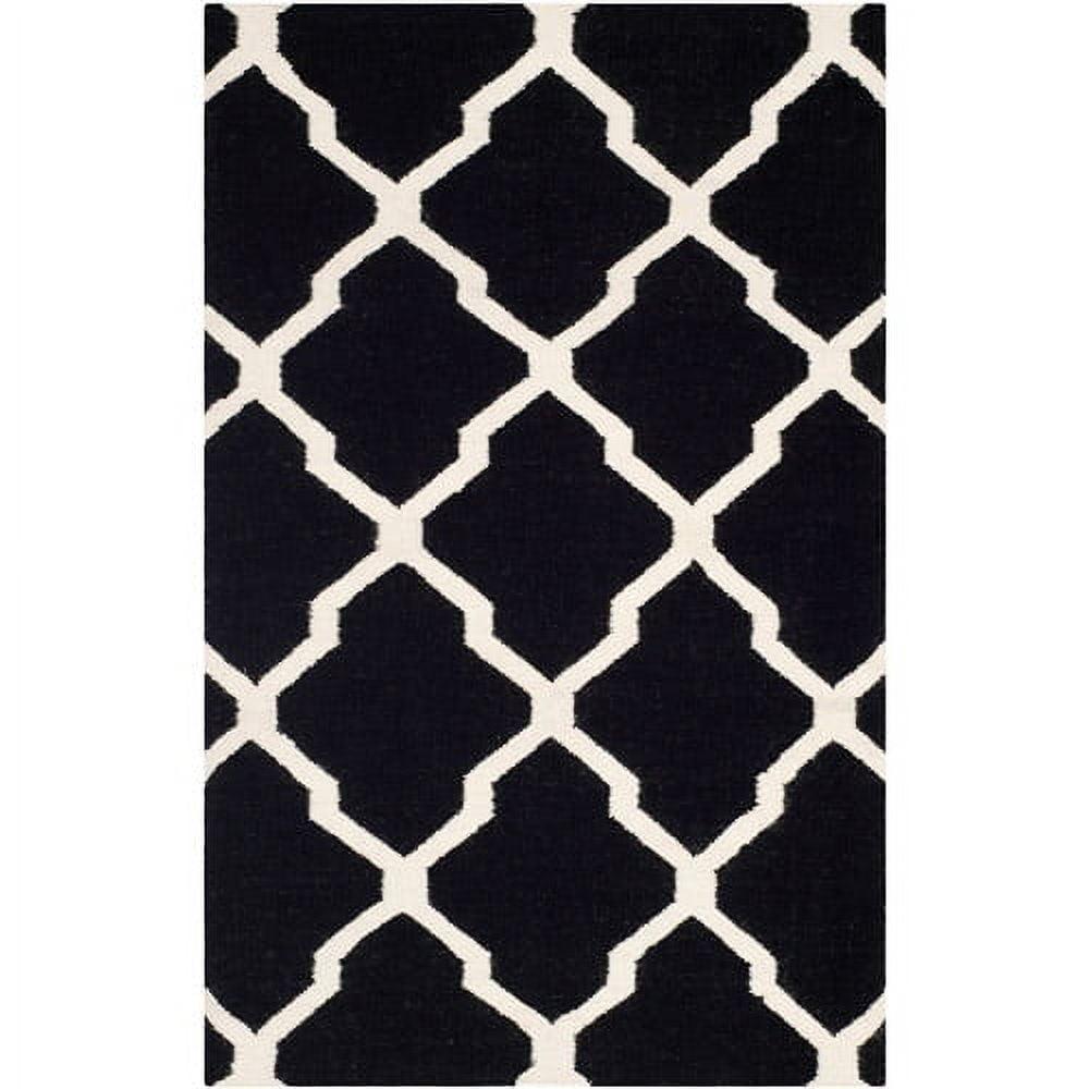 Rodgers Flatweave Wool Geometric Rug