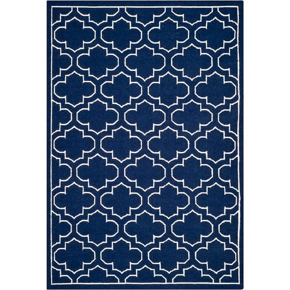 Dhurries DHU625 Hand Woven Area Rug  - Safavieh