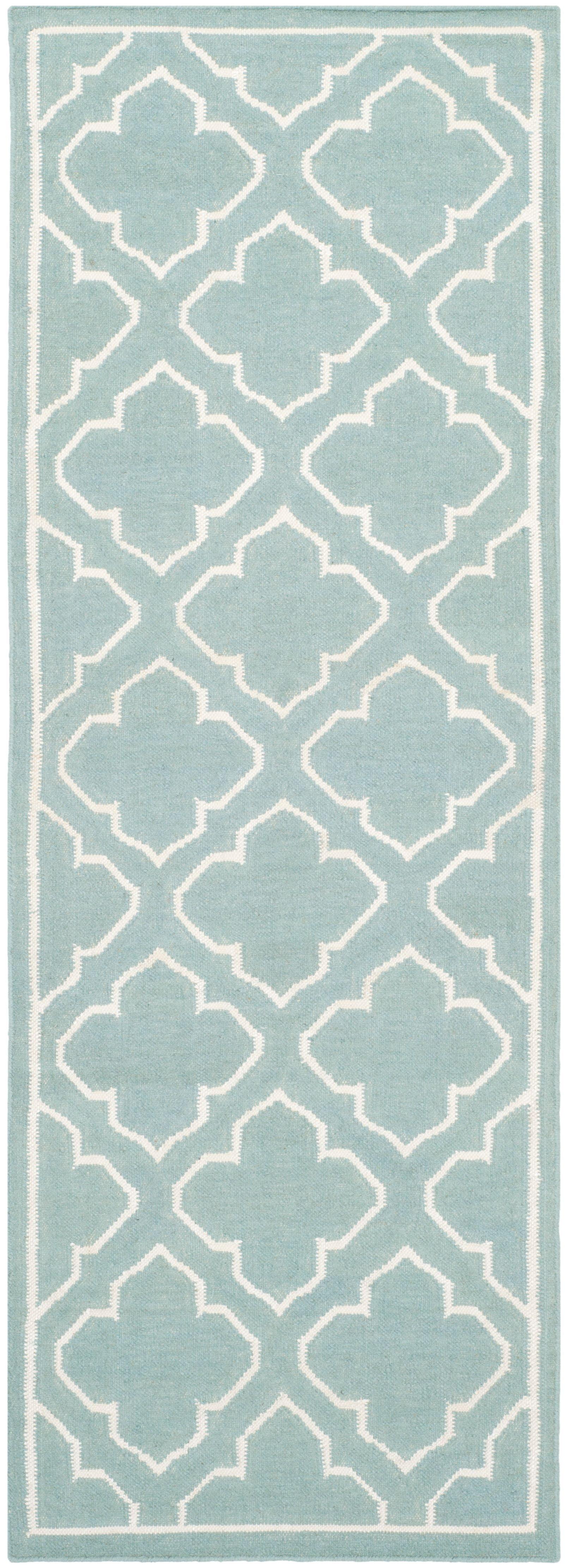 Dhurries DHU625 Hand Woven Area Rug  - Safavieh