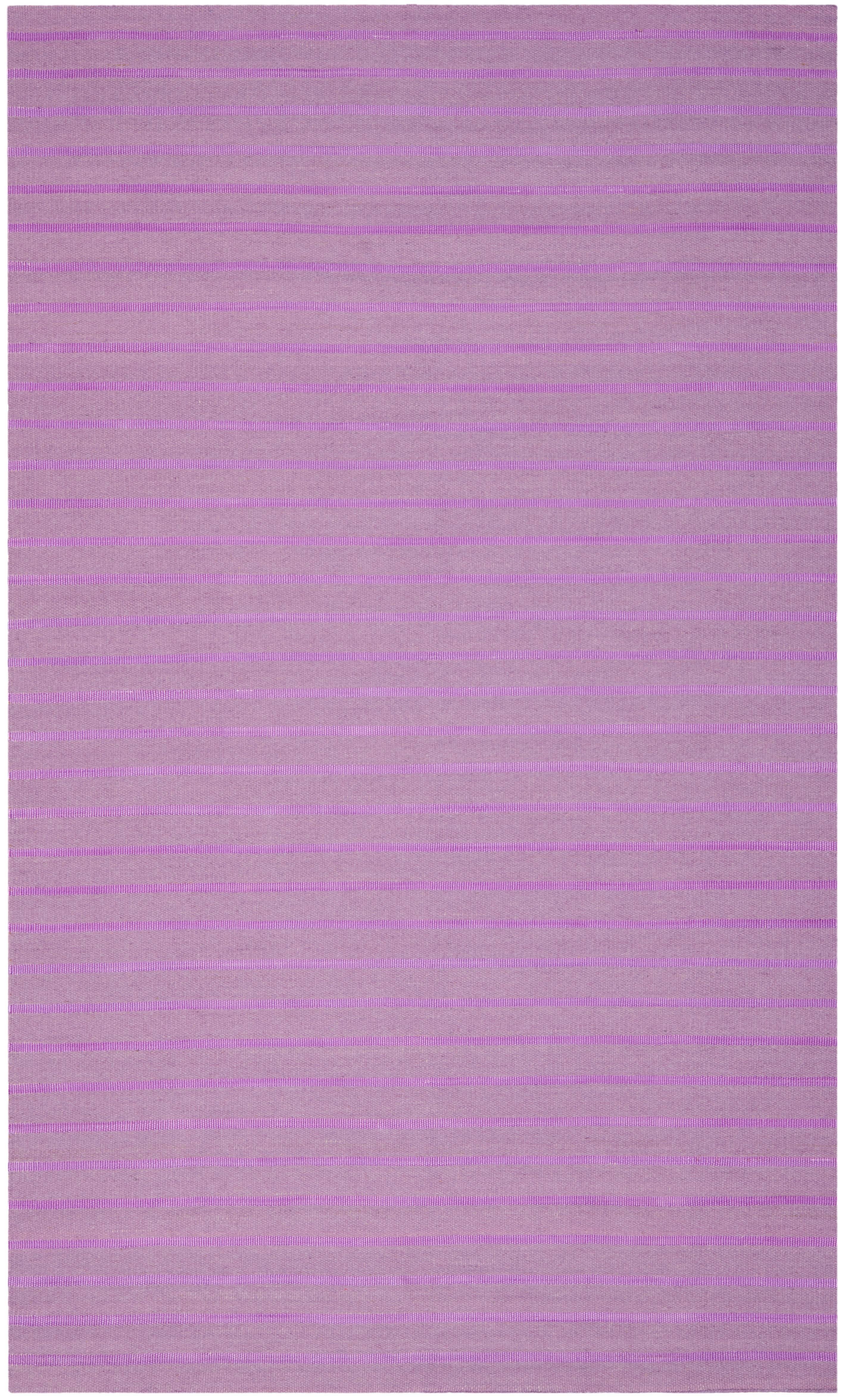 Dhurries DHU313 Hand Woven Flat Weave Indoor Accent Rug - Lavander - 3'x5' - Safavieh