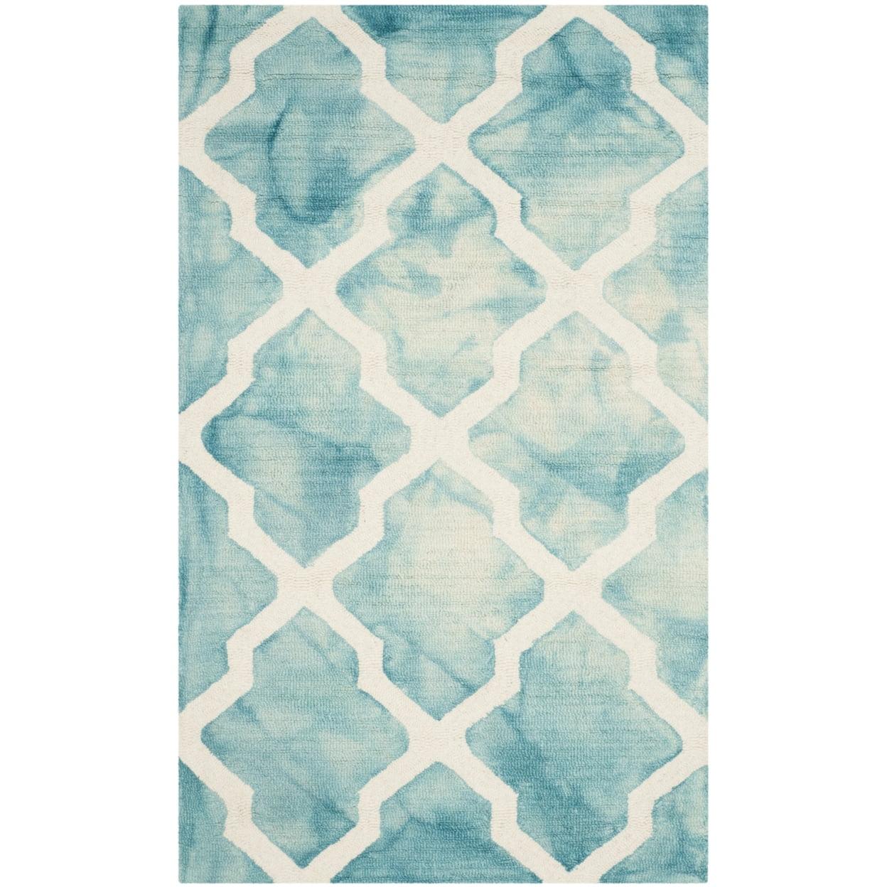Orren Ellis Valdemaro Hand Tufted Wool Geometric Rug