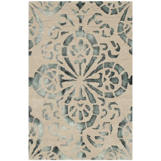 Dip Dye DDY719 Hand Tufted Accent Rug - Camel/Grey - 2'x3' - Safavieh.