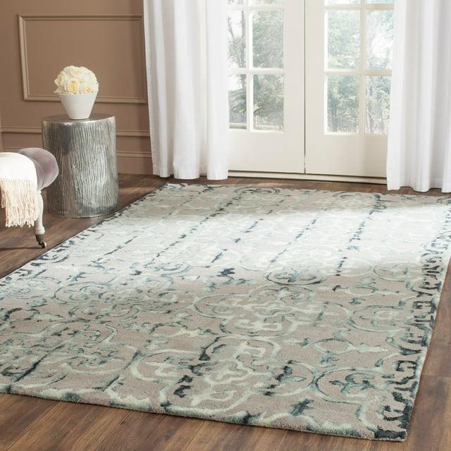 Dip Dye DDY711 Hand Tufted Indoor Area Rug - Grey/Charcoal - 6'x9' - Safavieh