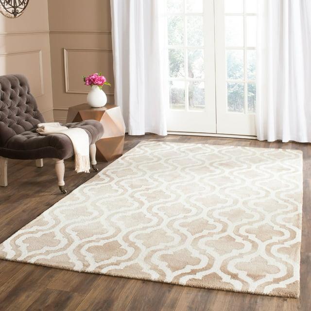 Dip Dye DDY537 Hand Tufted Indoor Accent Rug - Beige/Ivory - 3'x5' - Safavieh