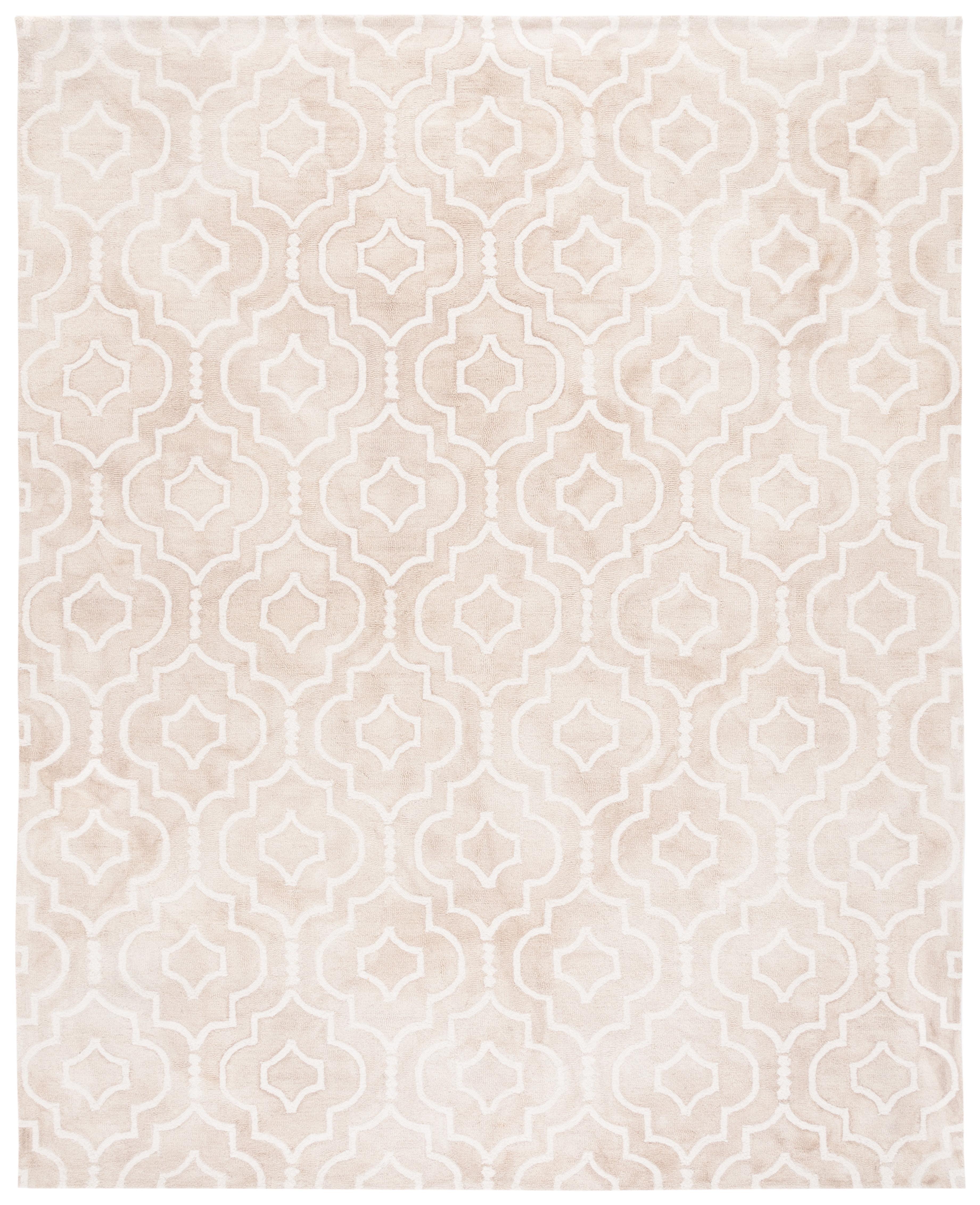 Dip Dye DDY538 Hand Tufted Indoor Area Rug - Beige/Ivory - 8'x10' - Safavieh