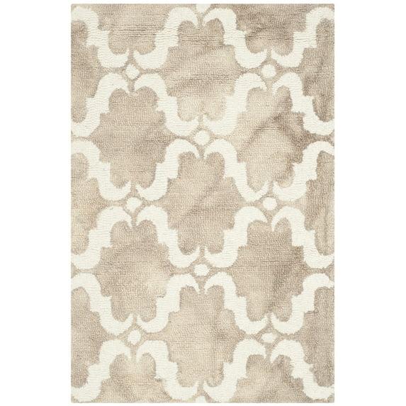 Dip Dye DDY536 Hand Tufted Indoor Accent Rug - Beige/Ivory - 2'x3' - Safavieh