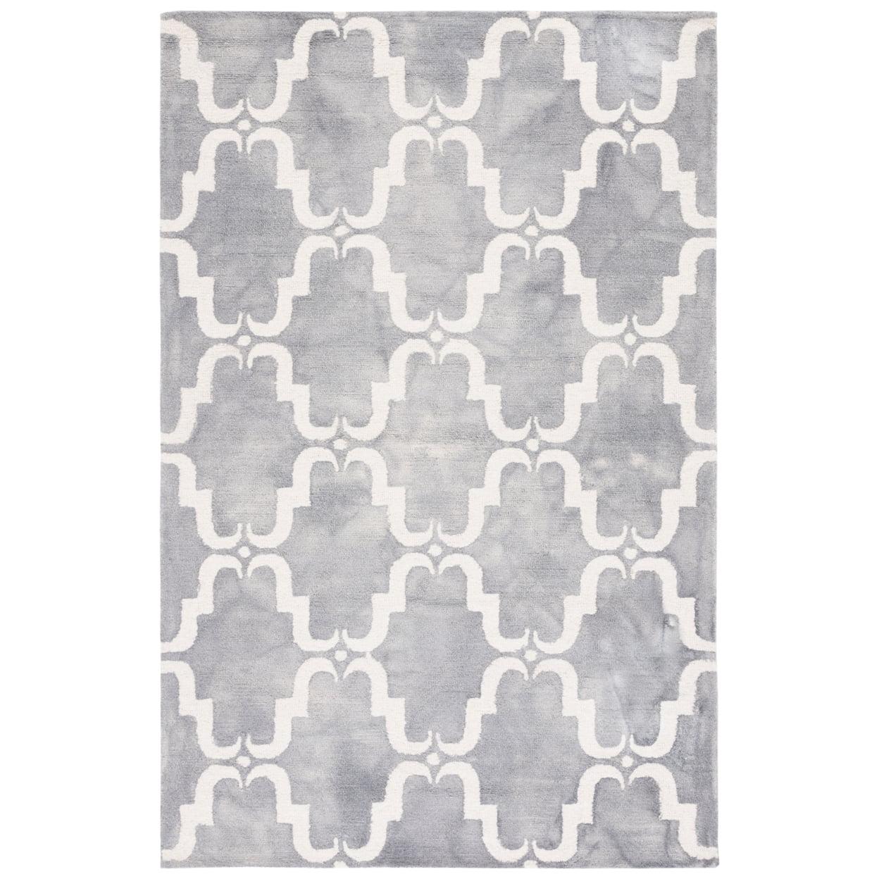 Ivory Elegance Hand-Tufted Wool Rectangular Rug 4' x 6'