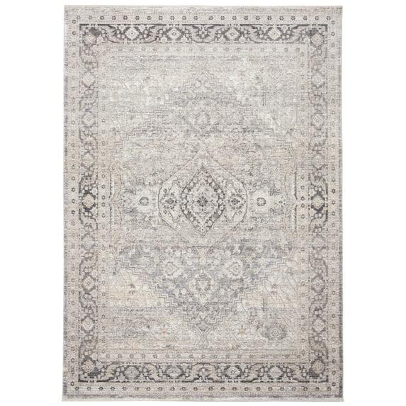Dream DRM411 Power Loomed Indoor Accent Rug - Grey/Ivory - 2'6"x4' - Safavieh