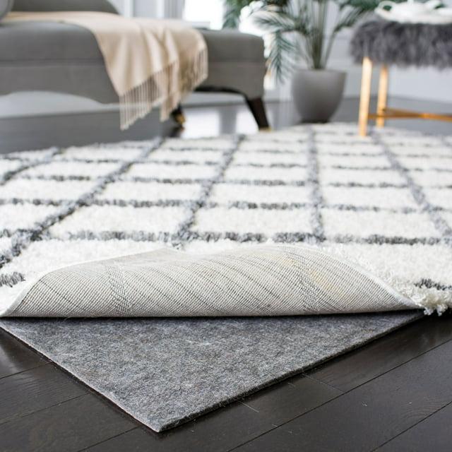 Dura Pad PAD130 Power Loomed Indoor Rug Pad - Grey - 4' x 6' - Safavieh