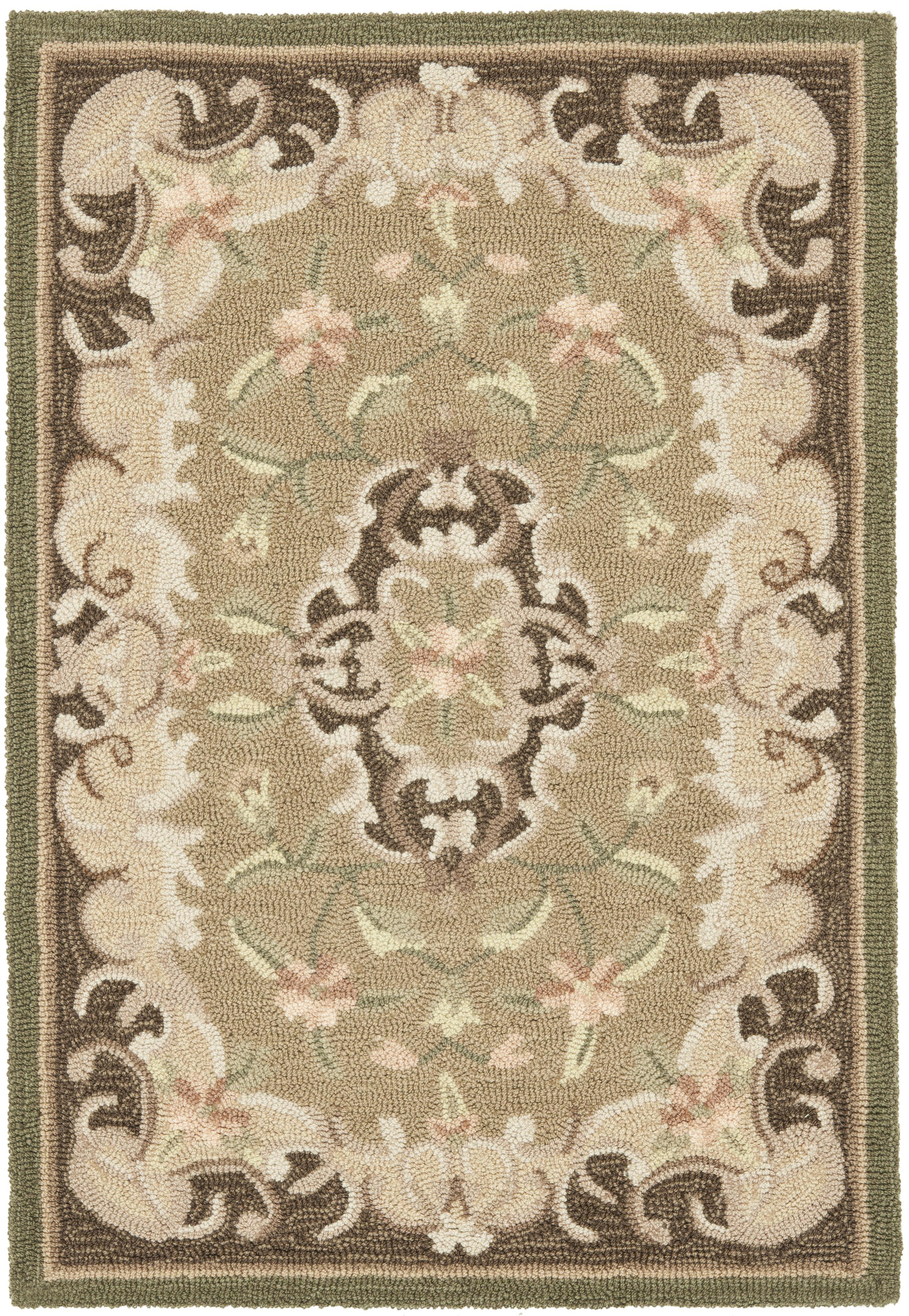 Taran Hand Hooked Performance Oriental Rug