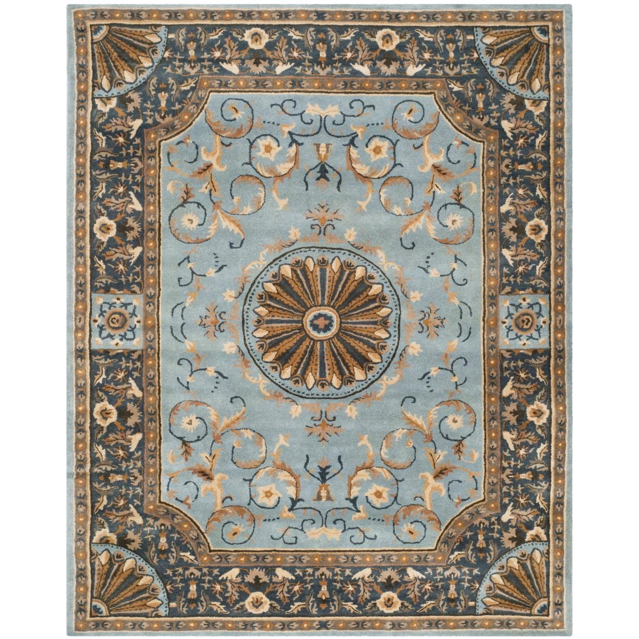 Empire EM459 Hand Tufted Indoor Accent Rug - Blue - 2'6"x4' - Safavieh