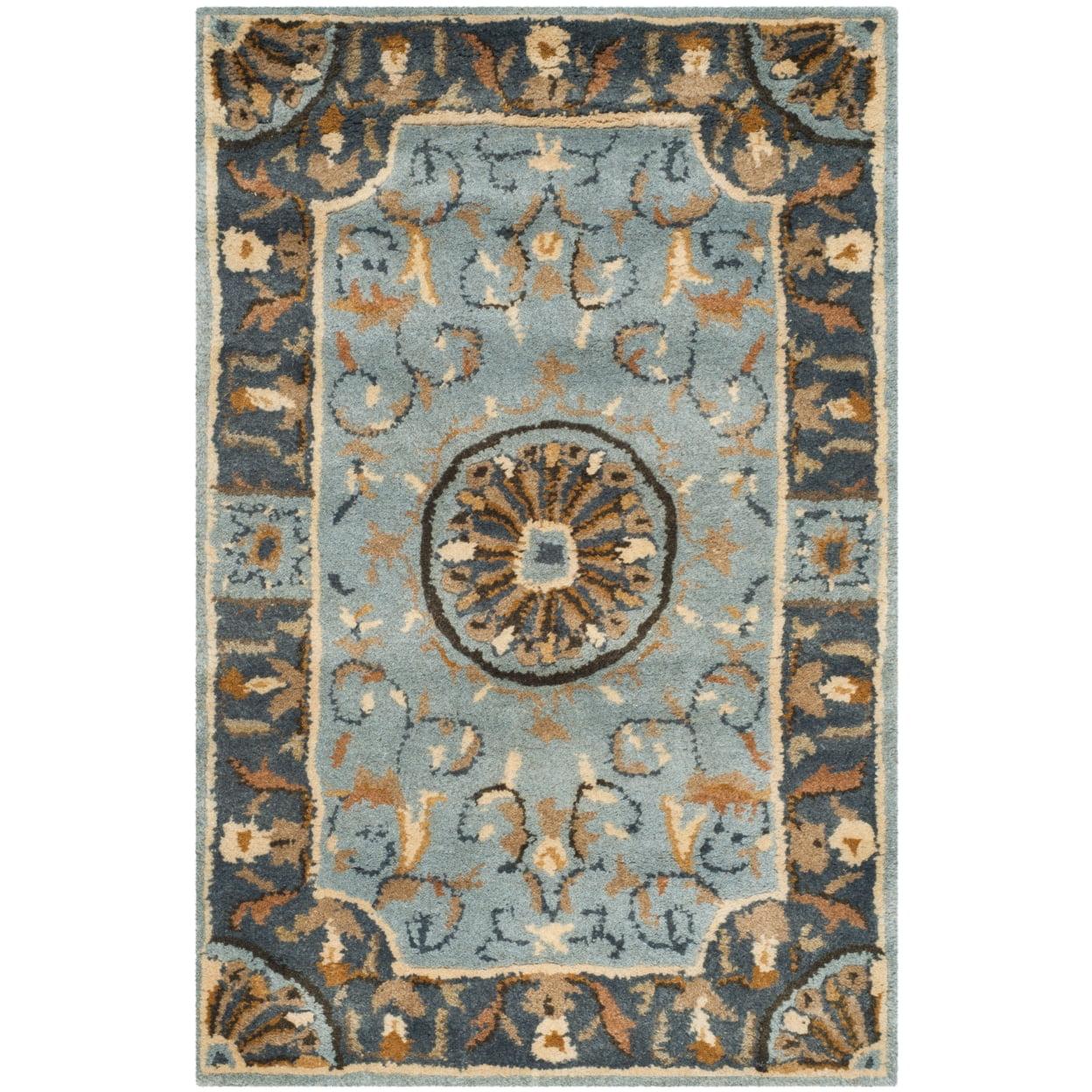 Empire EM459 Hand Tufted Indoor Accent Rug - Blue - 2'x3' - Safavieh