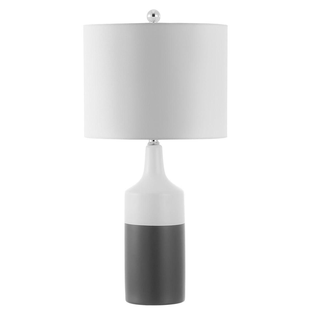 Arc Adjustable 17" White Ceramic Modern Table Lamp