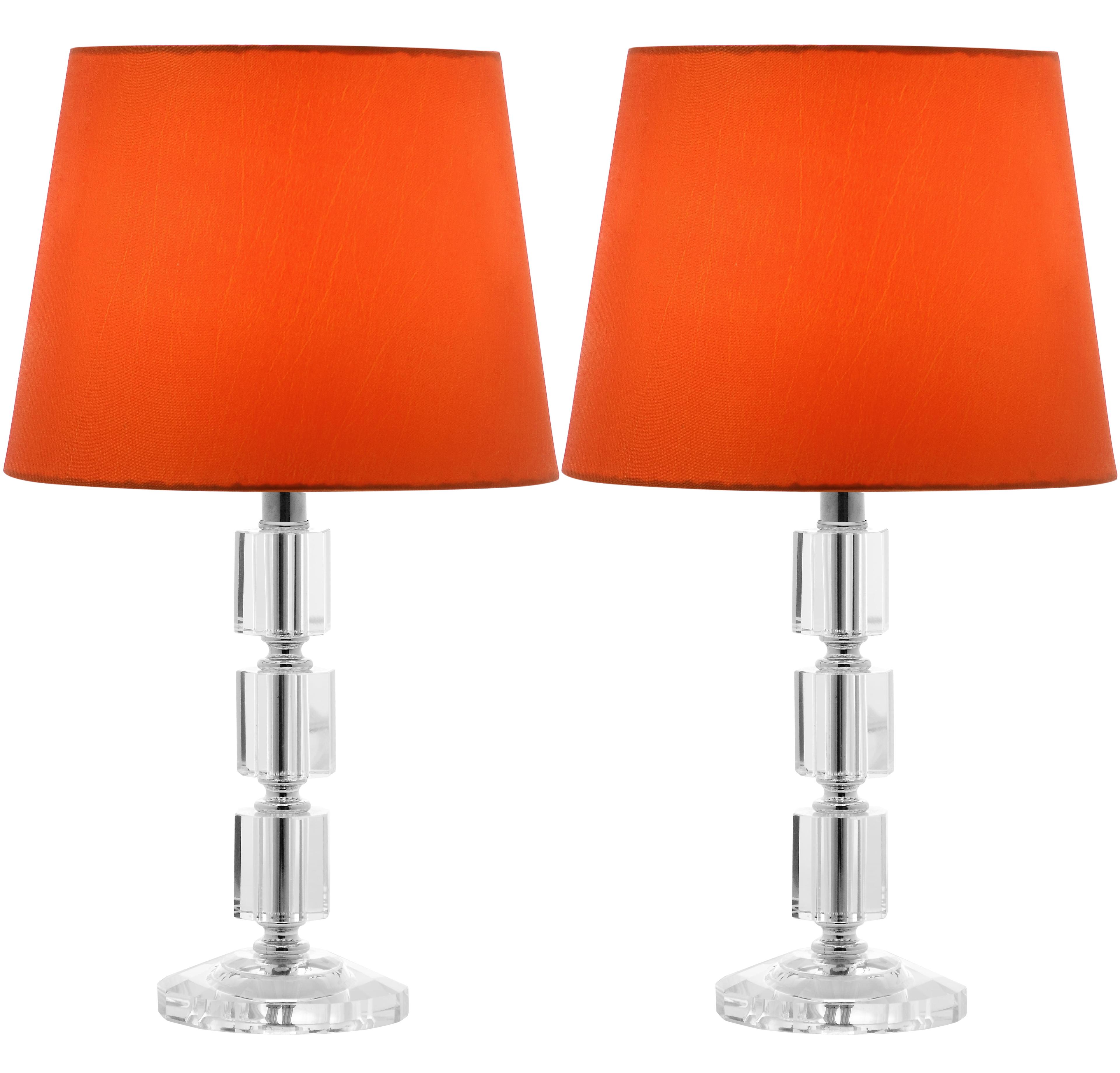 Erin Crystal Cube Table Lamp (Set of 2) - Safavieh