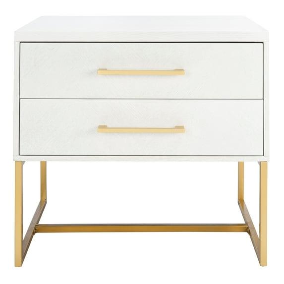 Estelle Nightstand - White - Safavieh.