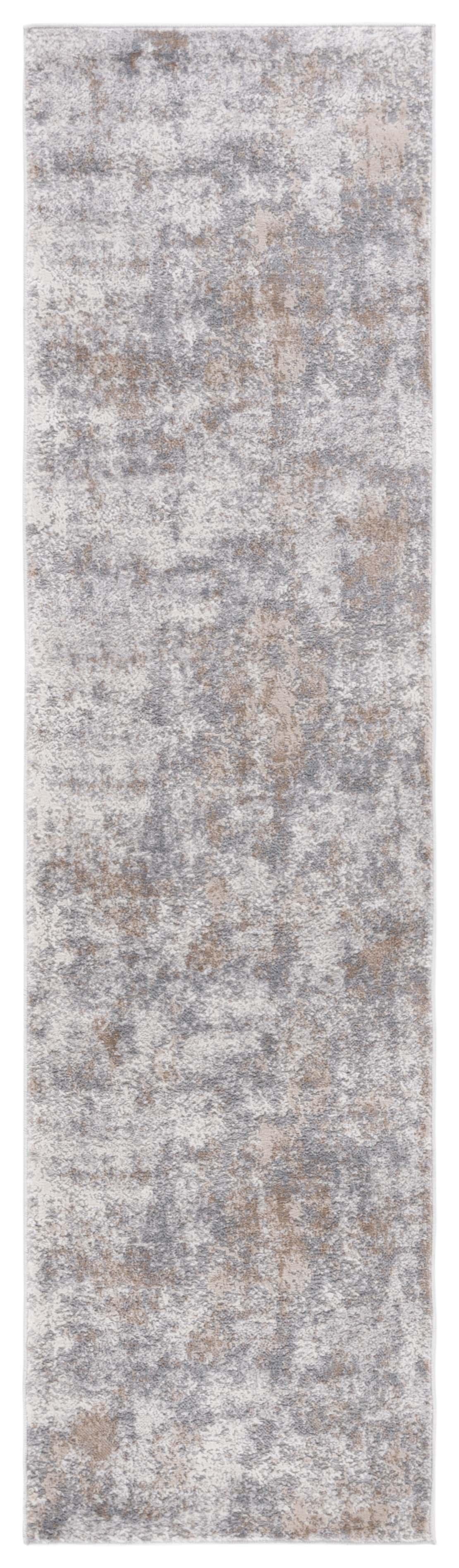 Eternal ETL208 Power Loomed Runner Rug - Grey/Beige - 2'2"x8' - Safavieh.