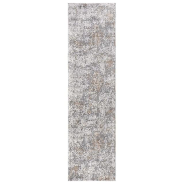 Eternal ETL208 Power Loomed Runner Rug - Grey/Beige - 2'2"x8' - Safavieh.