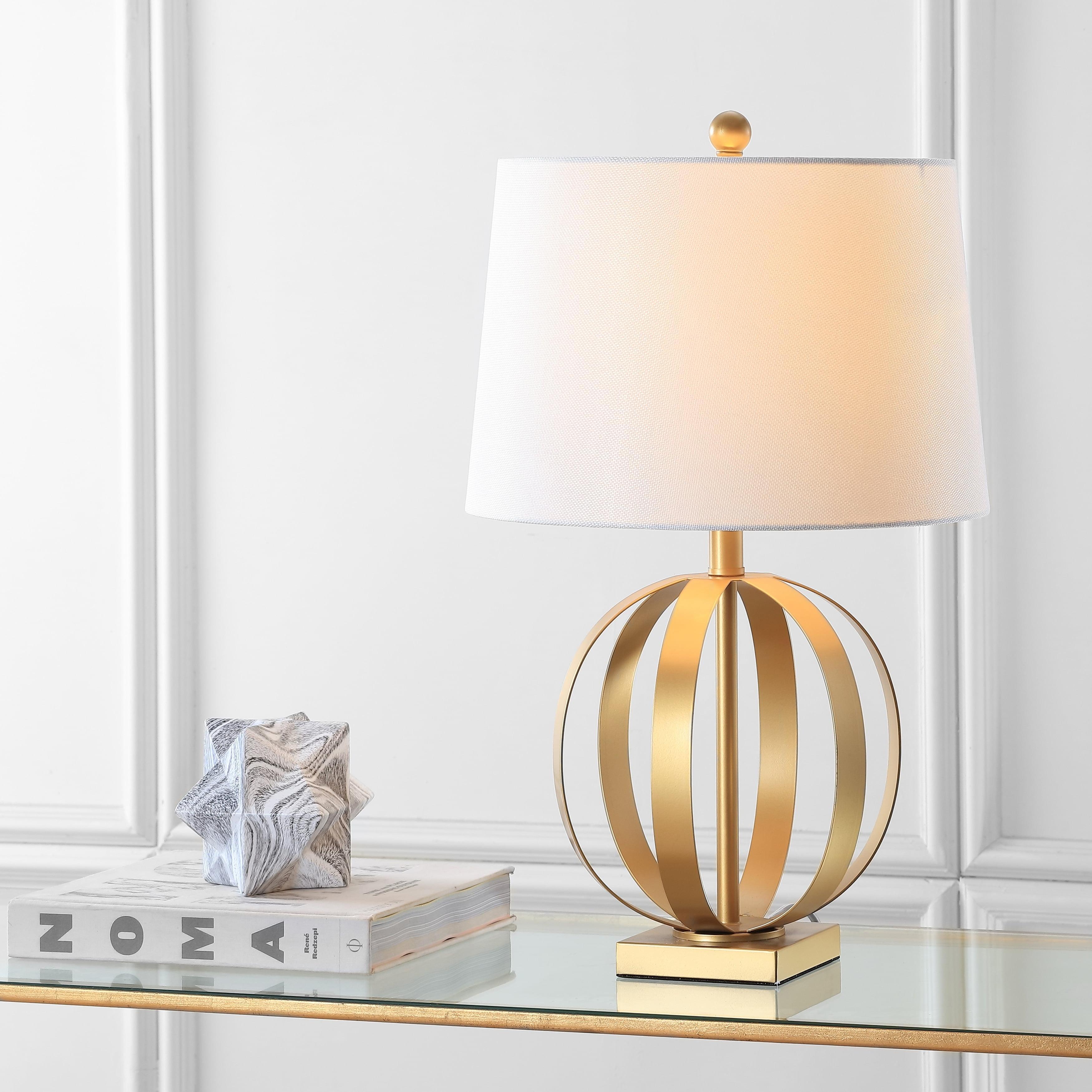 Eugenia Sphere Lamp (Set of 2) - Gold - Safavieh