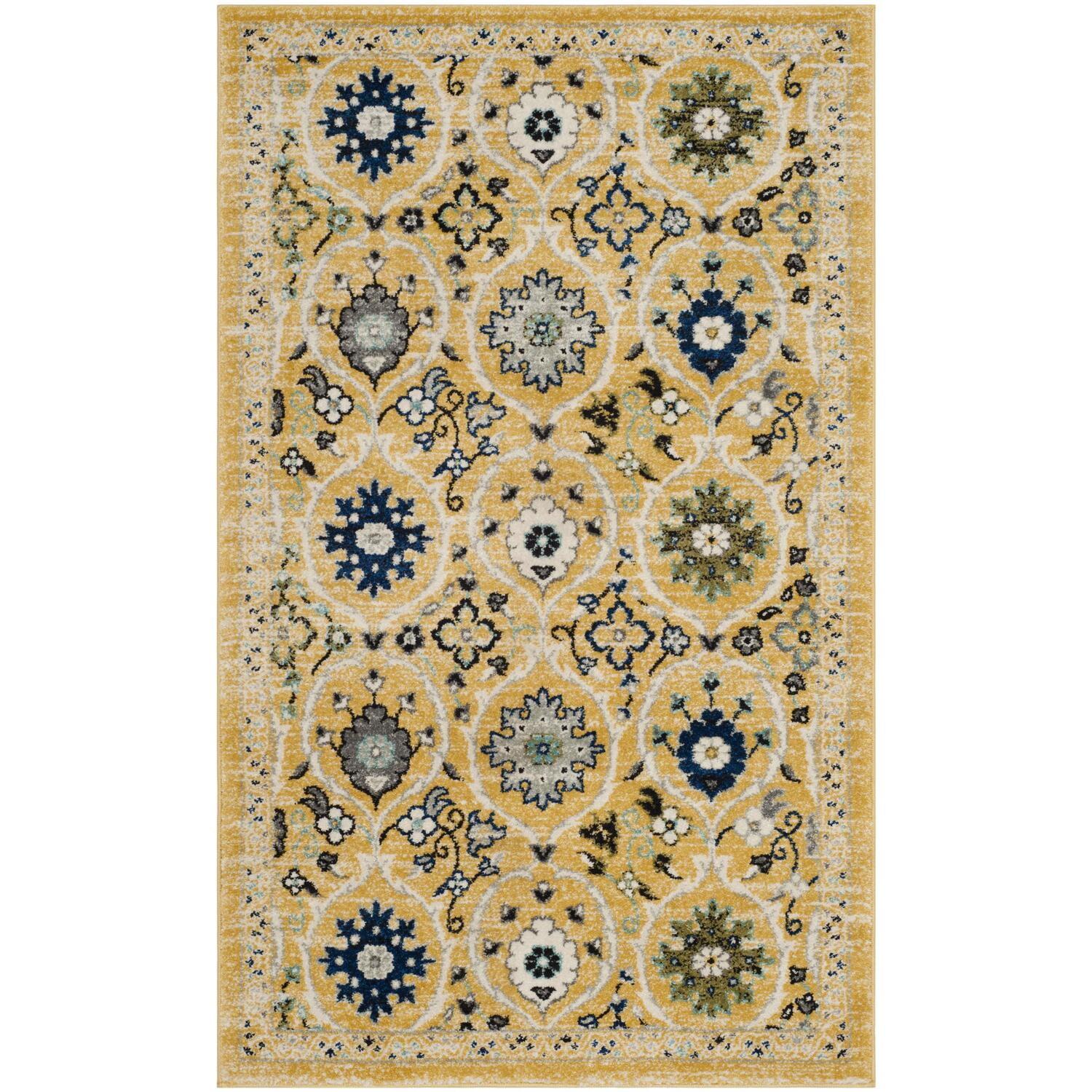 Evoke EVK210 Power Loomed Area Rug  - Safavieh