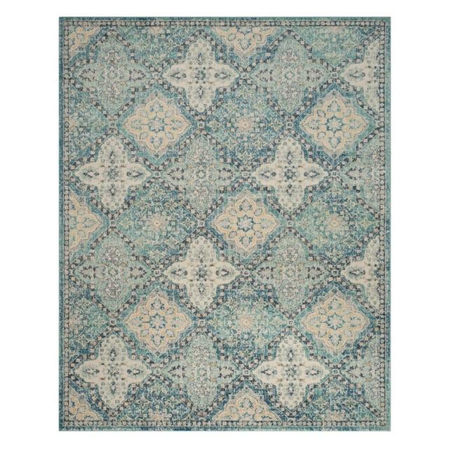 Evoke EVK274 Power Loomed Indoor Accent Rug - Light Blue/Ivory - 2'2"x4' - Safavieh