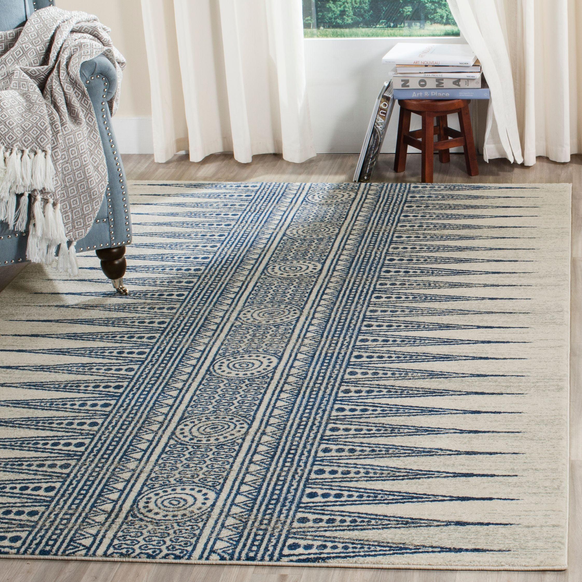 Evoke EVK226 Power Loomed Area Rug  - Safavieh