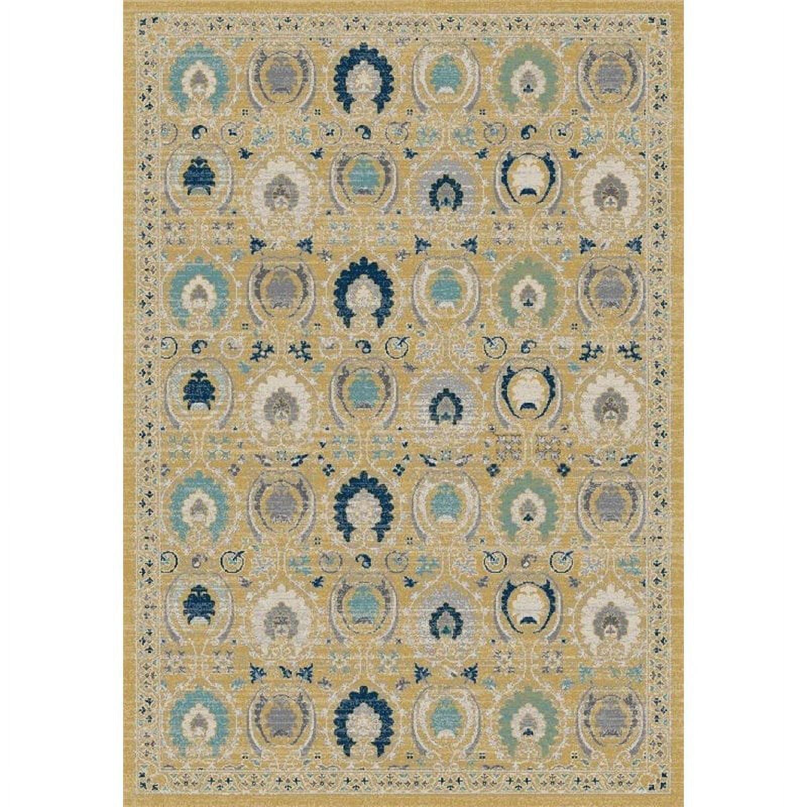 Evoke EVK251 Power Loomed Accent Rug - Gold/Ivory - 3'x5' - Safavieh.