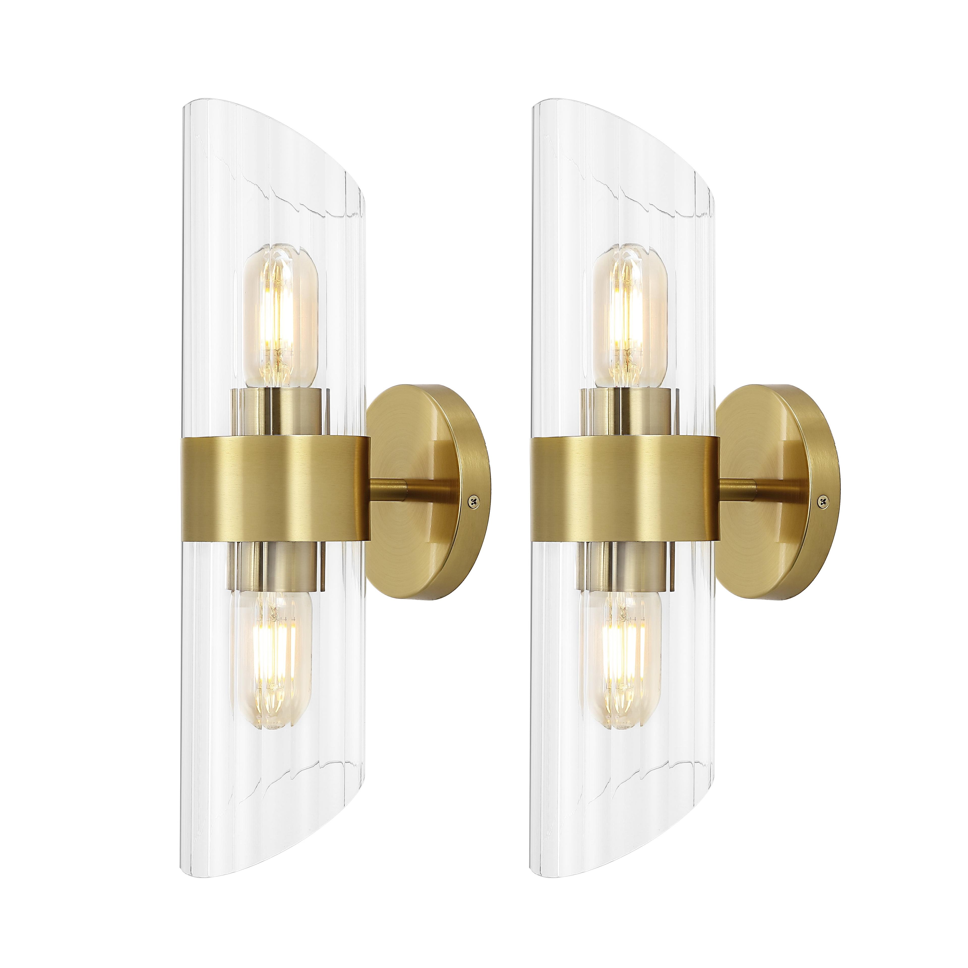 Eytan 2 Light 6.25" Wall Sconce (Set of 2)   - Safavieh