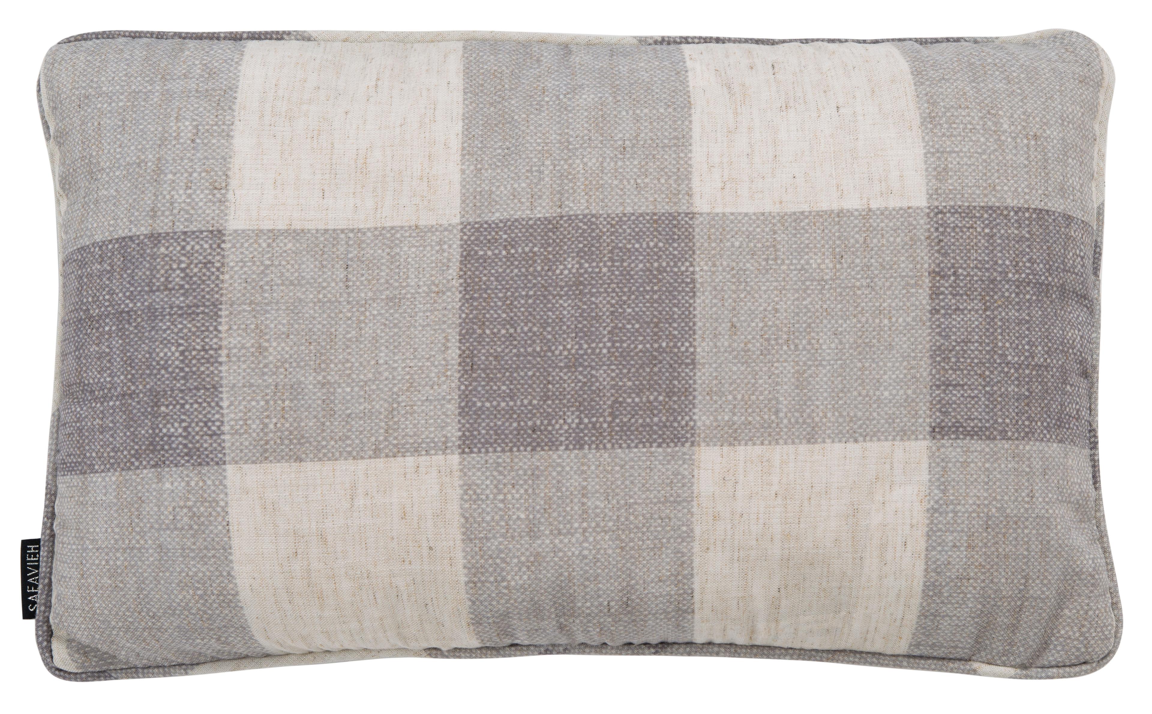 Sienna Plaid Reversible Throw Pillow