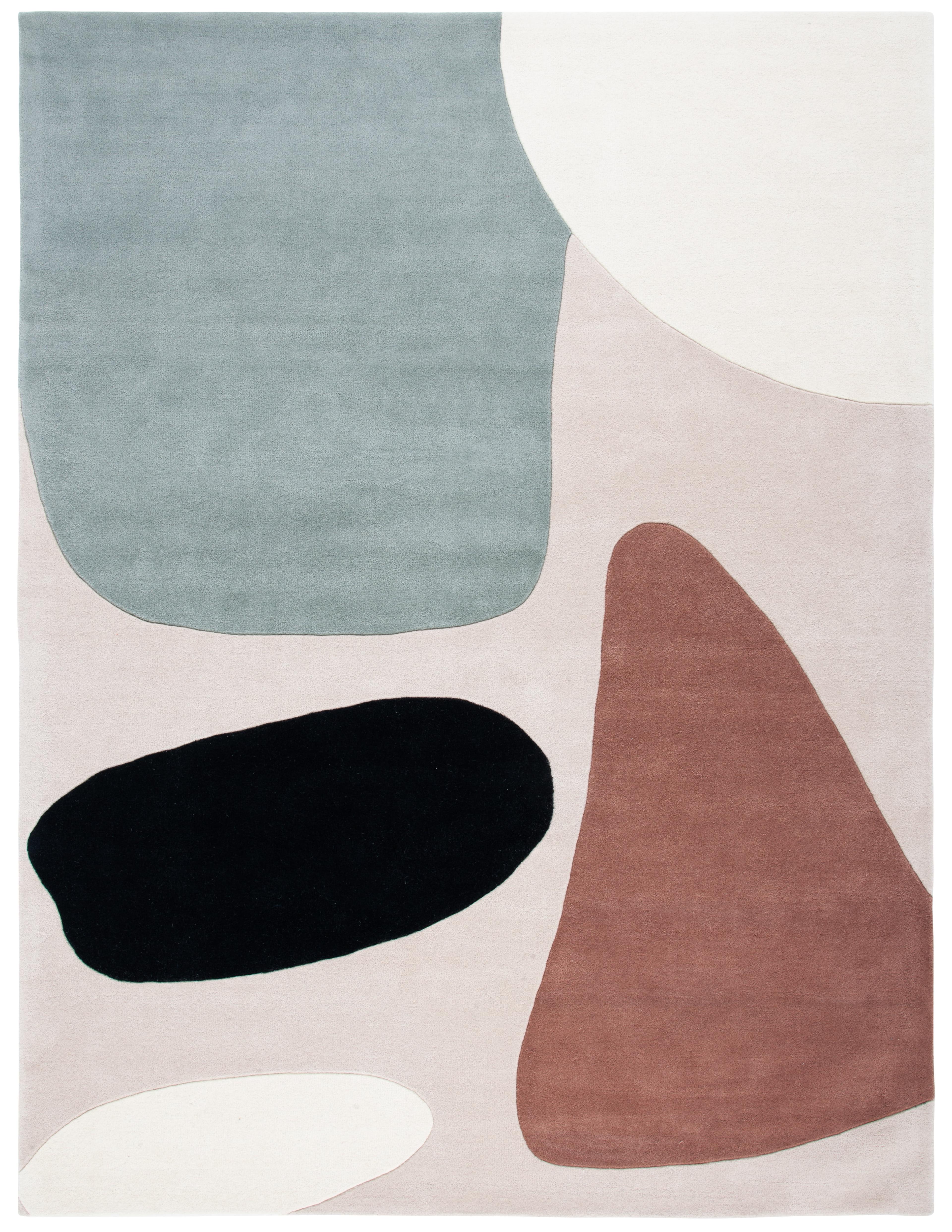 SAFAVIEH Fifth Avenue Deandre Abstract Area Rug, Beige/Black, 10' x 14'