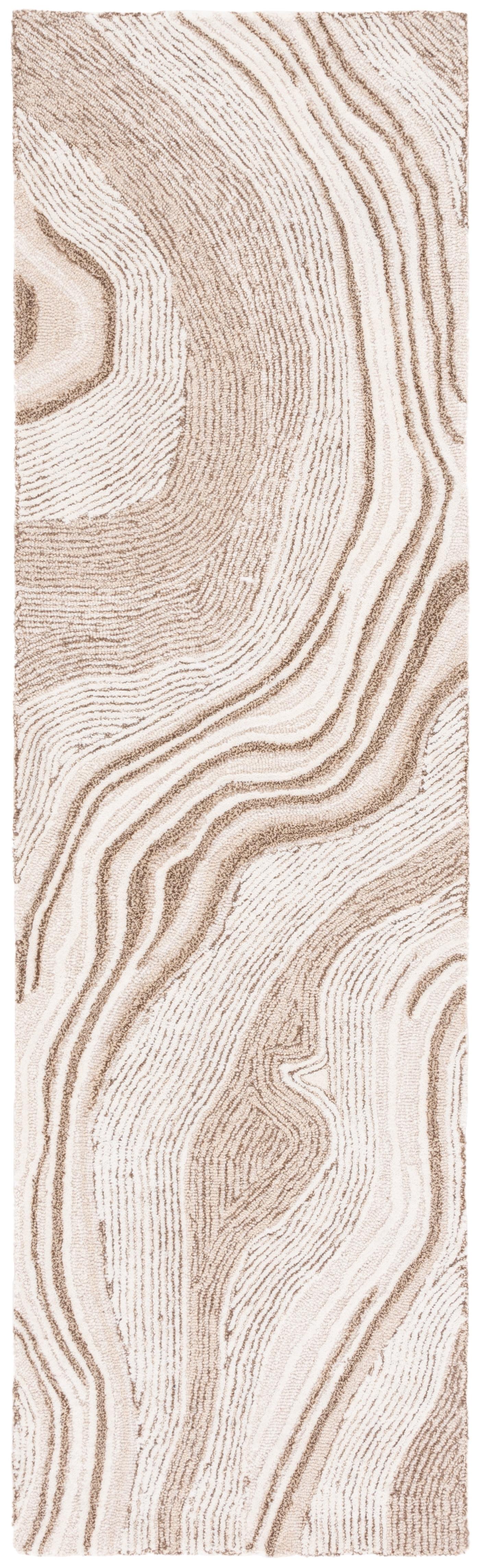 Fifth Avenue FTV121 Hand Tufted Indoor Runner - Beige/Ivory - 2'3"x8' - Safavieh