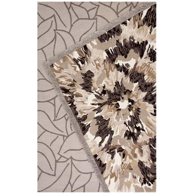 Fifth Avenue FTV127 Hand Tufted Area Rug - Beige/Brown - 4'x6' - Safavieh.