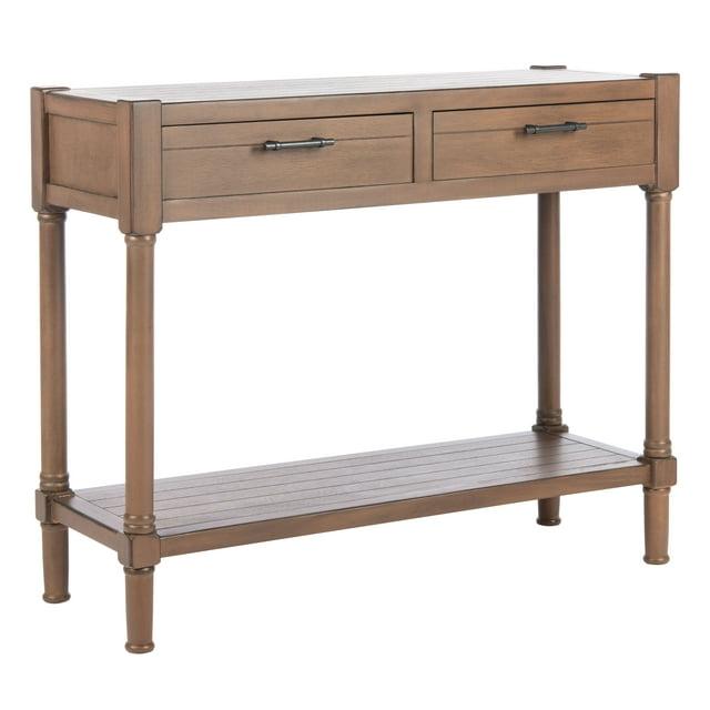 Filbert 2 Drawer Console Table - CNS5716C - Brown - Safavieh