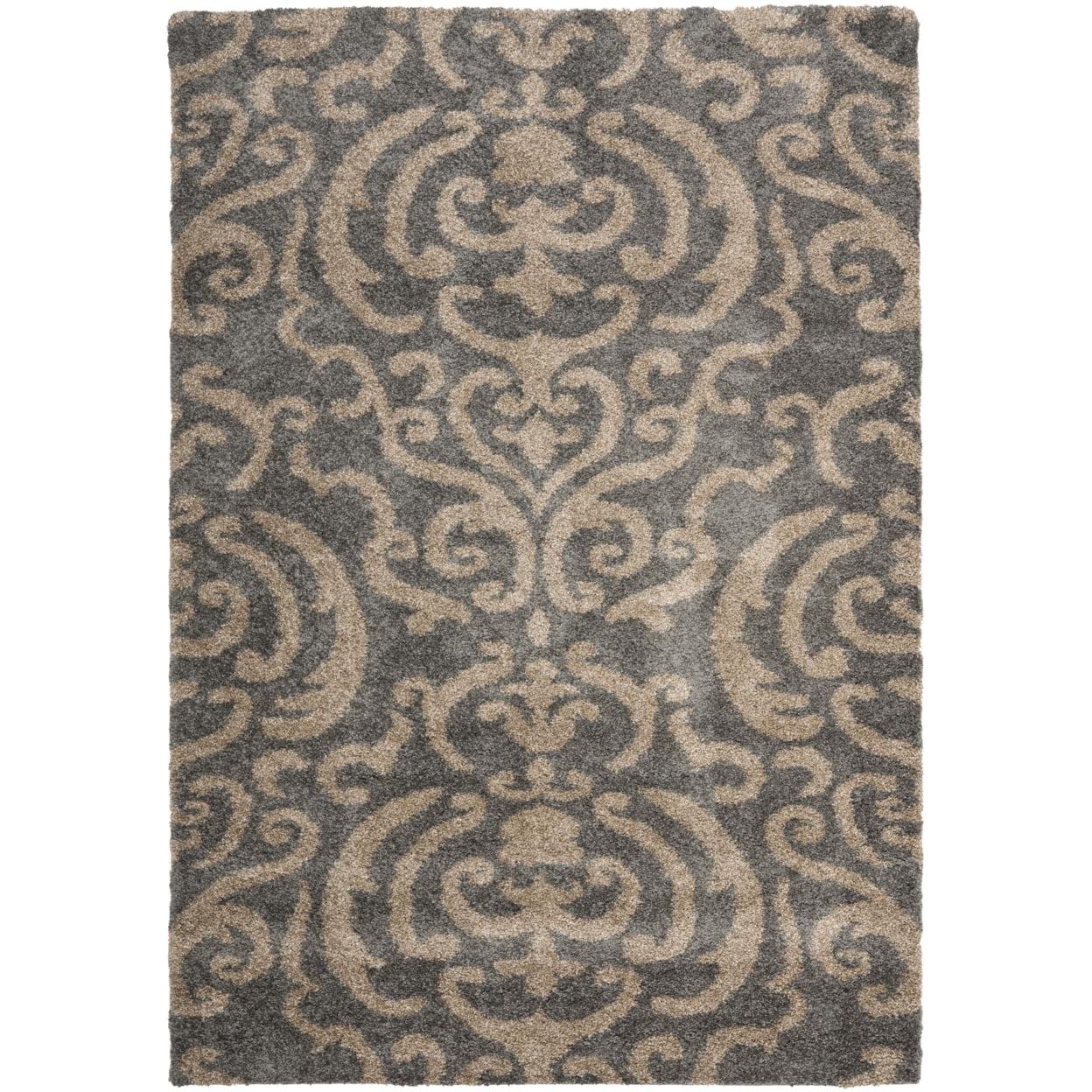 Florida Shag SG462 Power Loomed Area Rug  - Safavieh