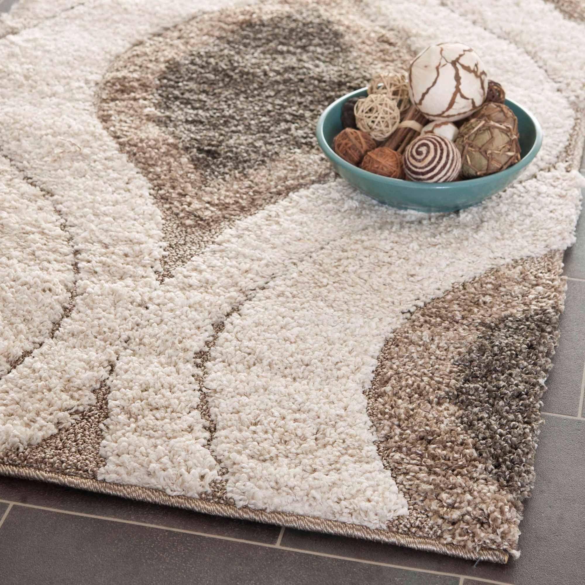 Florida Shag SG461 Power Loomed Rugs - Safavieh