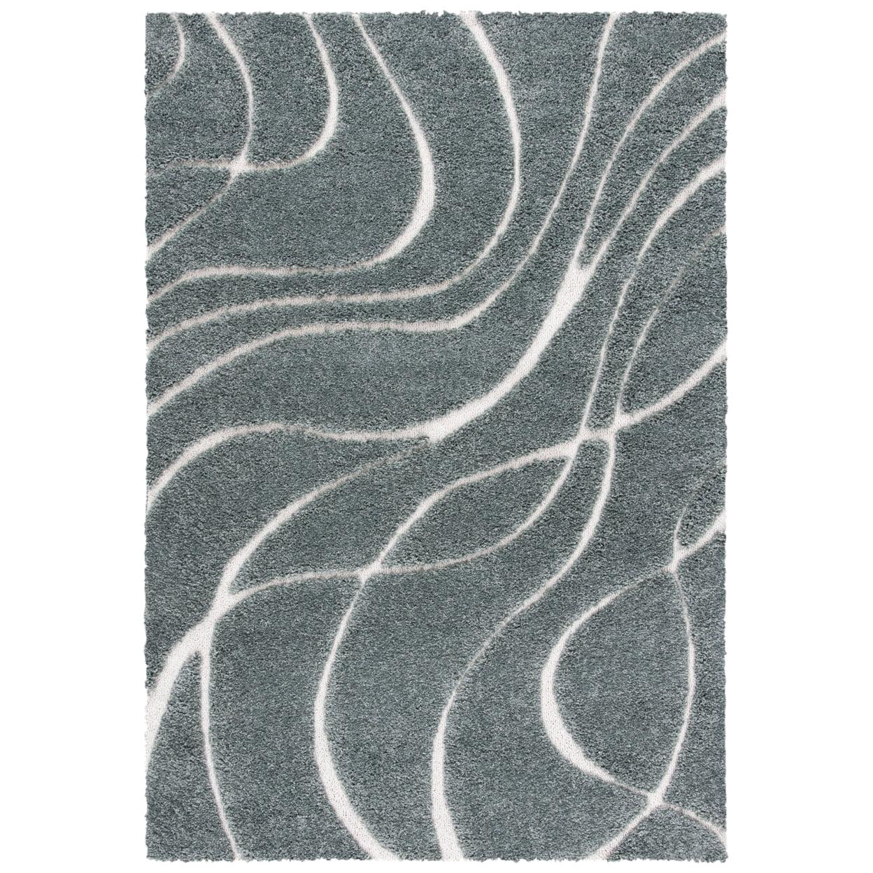 Florida Shag SG471 Power Loomed Rugs - Safavieh