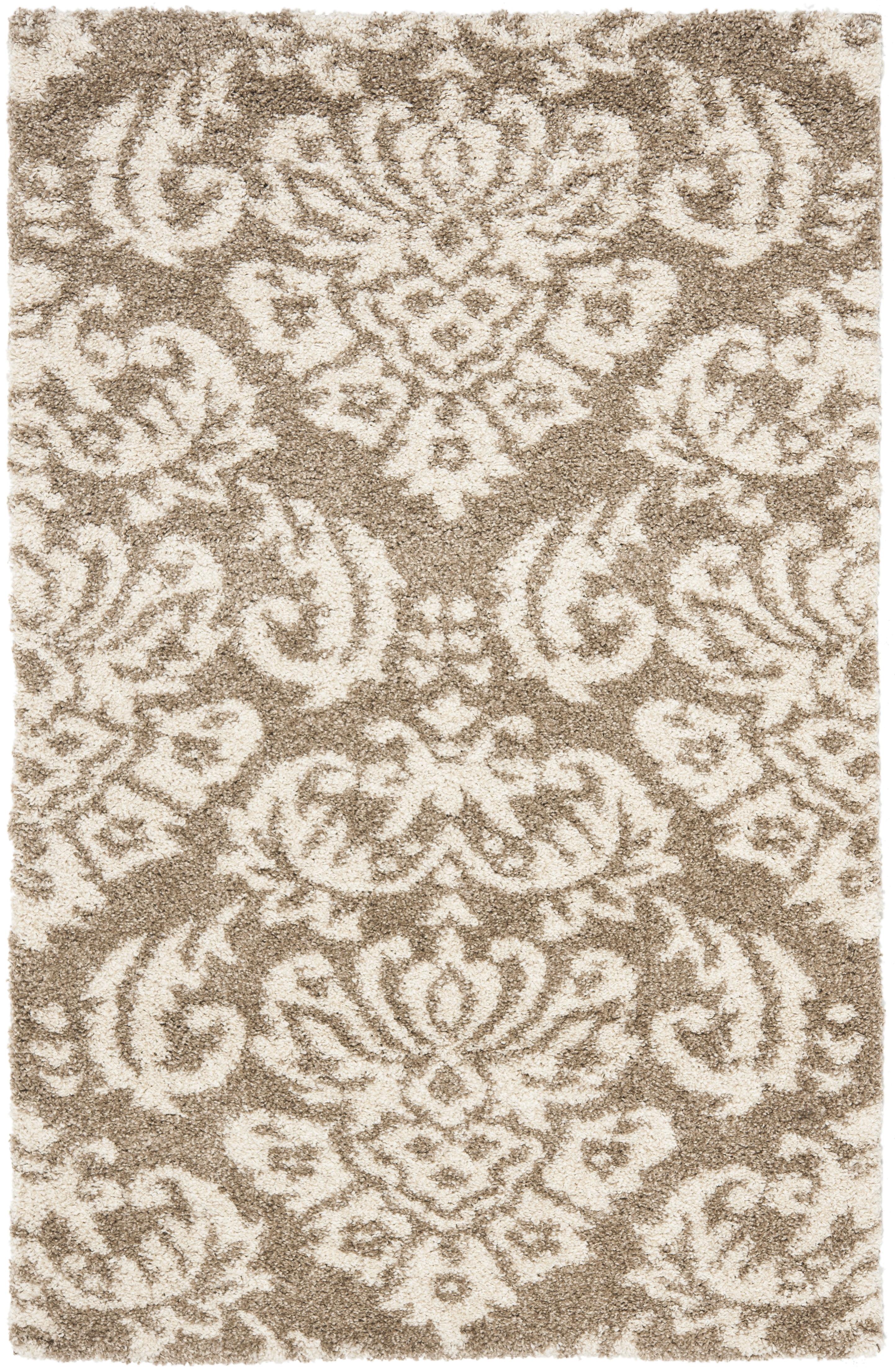 Florida Shag SG460 Power Loomed Area Rug  - Safavieh