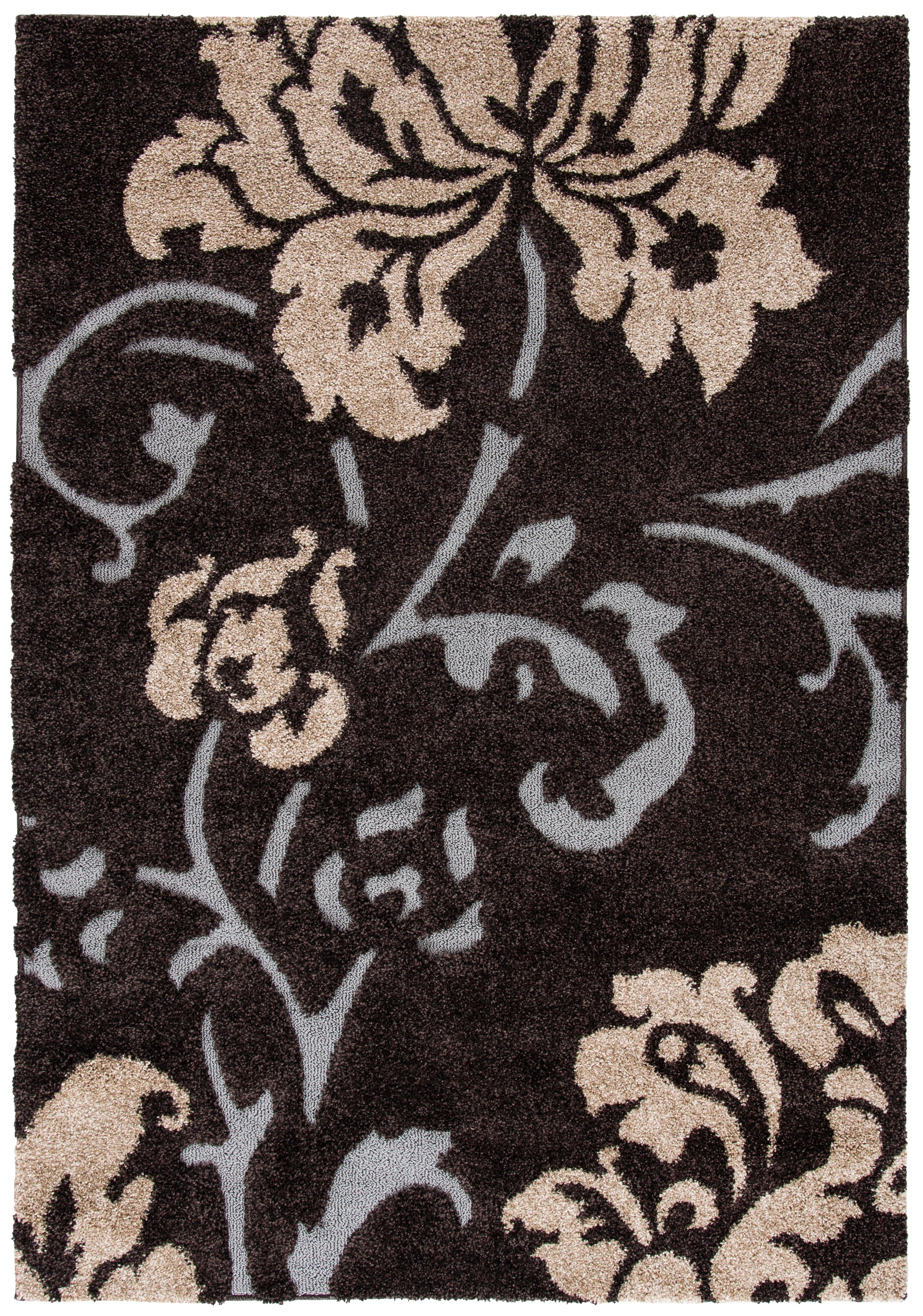 Florida Shag SG458 Power Loomed Rugs - Safavieh