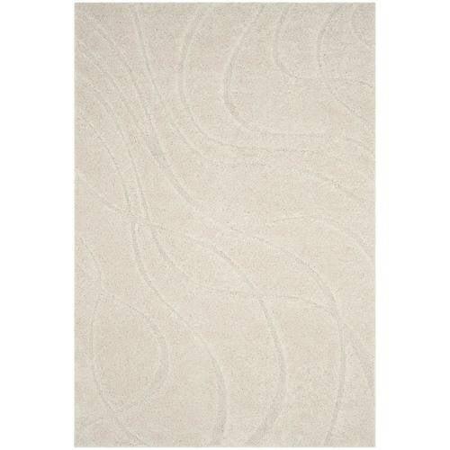 Florida Shag SG471 Power Loomed Area Rug  - Safavieh